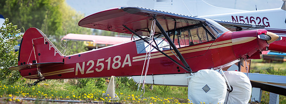 Big Wheel Bush Plane Alaska