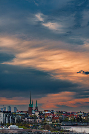 Evening Sky Helsinki