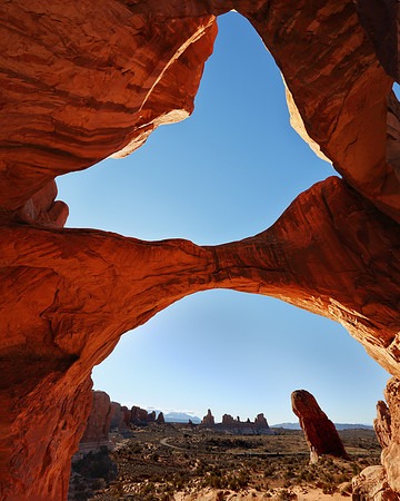 Inside Double Arch