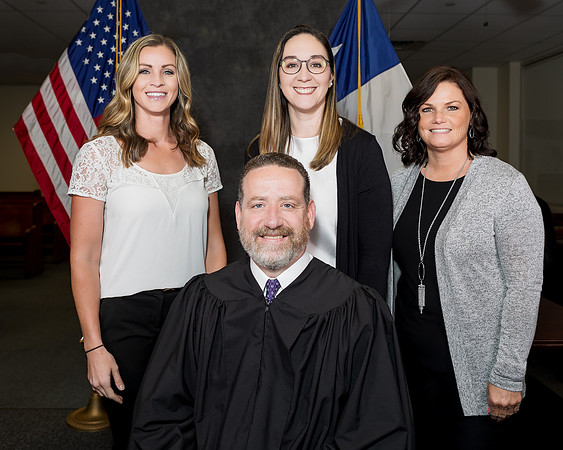Judge Phil Grant and 9th District Court Staff