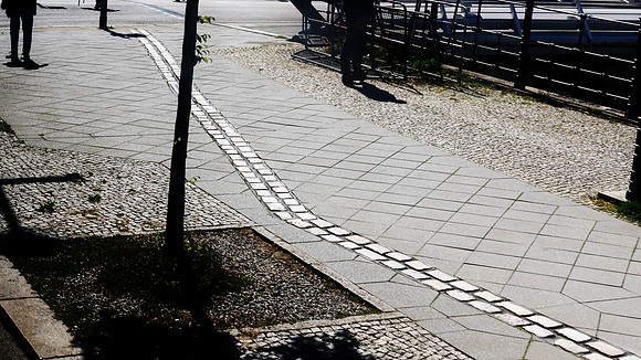 Path of the Berlin Wall