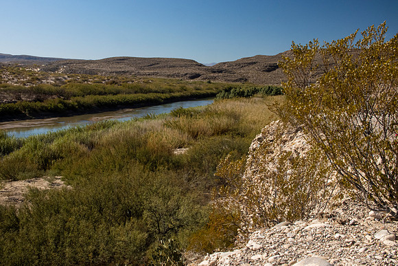 Boquillos Canyon west view