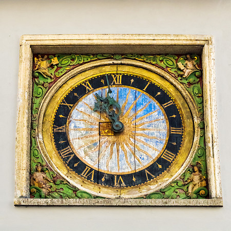 Clock at Church of Holy Spirit