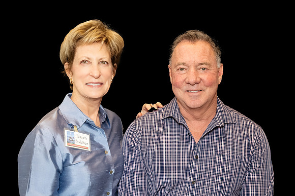 Karen Solcher and Louie Lee