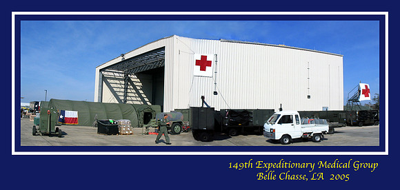 Texas Air National Guard - Hospital for Hurricane Katrina Response